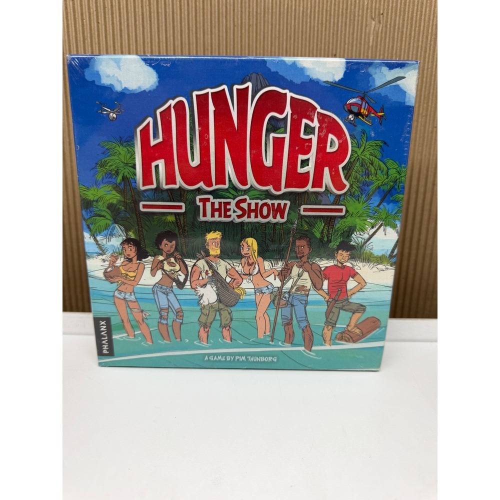 Hunger: The Show Board Game Phalanx Reality Show Survival Strategy New Sealed
